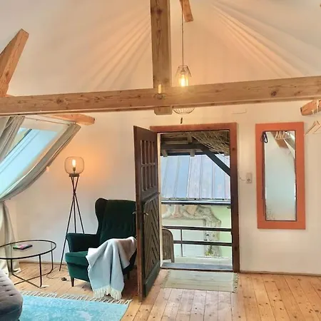 Kleine Kunstremise Mit Holzofen Burg Freienfels 아파트 *