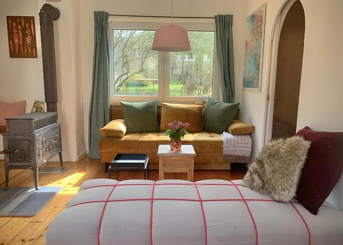 Kleine Kunstremise Mit Holzofen Burg Freienfels Apartment Weinbach