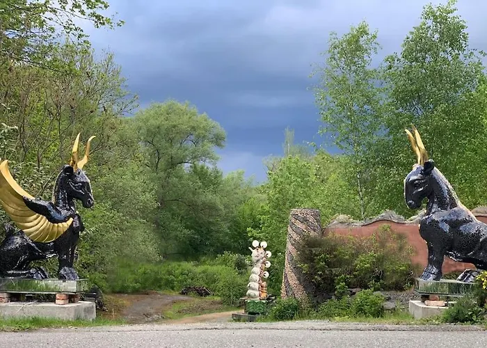 Kleine Kunstremise Mit Holzofen Burg Freienfels