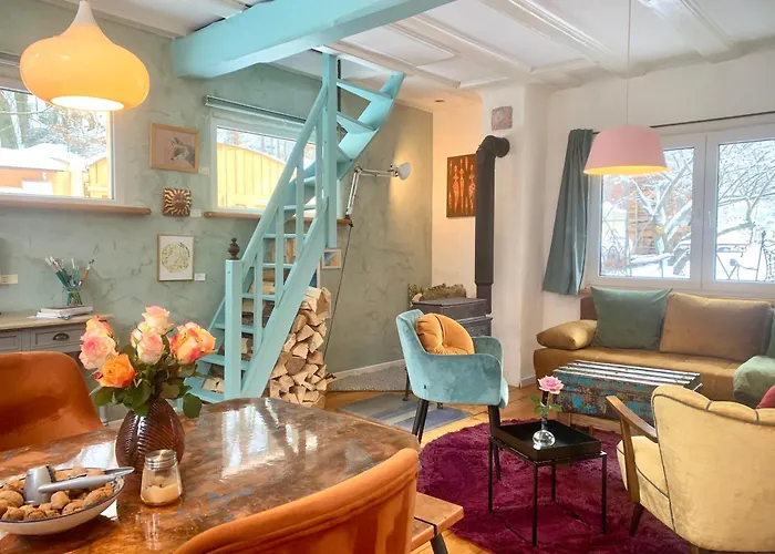 Apartment Kleine Kunstremise Mit Holzofen Burg Freienfels Weinbach